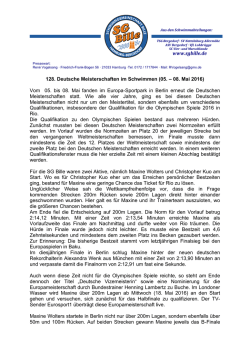 DM 2016 - bei der SG Bille