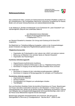 eine Mitarbeiterin/einen Mitarbeiter im Bereich