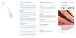 Detailprogramm Flyer PDF - Forum Gesundheit und Medizin