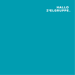 HALLO ZiELGRUPPE - MOSAIK MANAGEMENT GmbH