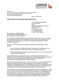 DOWNLOAD Offener Brief - Aktionskomitee Behindertengleichstellung