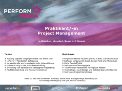 in Project Management