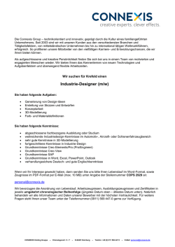 Industrie-Designer (m/w)