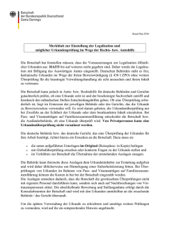 Haiti, Merkblatt der Botschaft Santo Domingo [pdf