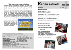 Karlau aktuell - Pfarre Karlau