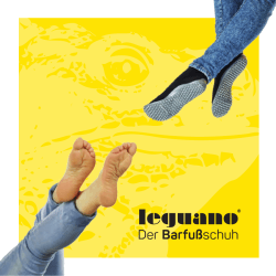 über leguano - Der Barfußschuh