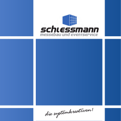 Imagebrosch&uuml;re deutsch - Schlessmann Messebau Stuttgart
