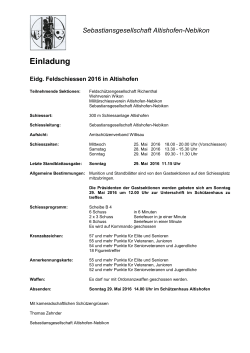 Einladung als pdf - Militärschiessverein Altishofen