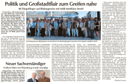 mehr - Matthäus Strebl, MdB