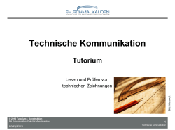 PDF Dokument Technische Zeichnungen