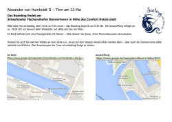 Informationen zum Liegeplatz der Alex II am 22