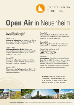 pdf zum - Stadtteilverein Neuenheim