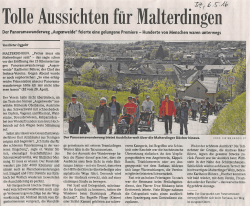 BZ vom 6.5.16, Tolle Aussichten für Malterdingen