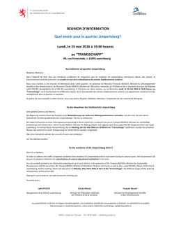 Invitation - Gouvernement