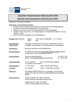 IME_Infoblatt - IHK W&uuml;rzburg-Schweinfurt