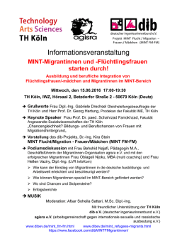 Infoabend in K&ouml;ln am 15.6.2016!