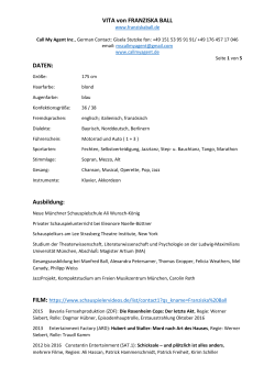 PDF herunterladen - Ball, Franziska