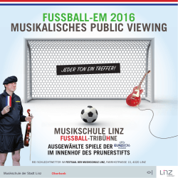 Flyer zum Musikalischen Public Viewing (PDF, 3,1 MB )