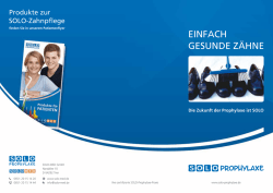 einfach gesunde z&auml;hne