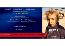 H&aacute;war - Meine Reise in den Genozid