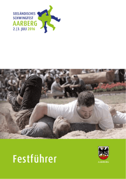Festf&uuml;hrer - Seel&auml;ndisches Schwingfest