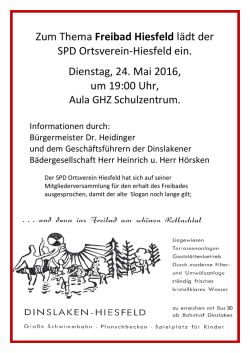Informationen durch: