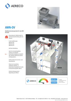 AWN-DV - Aereco