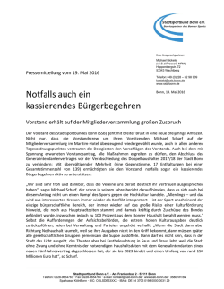 Pressemitteilung Stadtsportbund 19.05.2016
