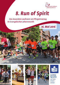 8. Run of Spirit - Evangelisches Johannesstift
