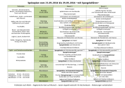 Speiseplan KW 21 - AWO-Seniorenheim Königsbrunn