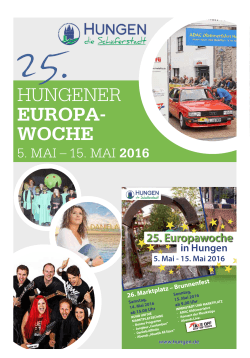 Europawochenzeitung 2016