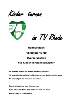 Info - TV Rhede