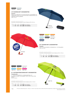 Schirme - Staufen Verkaufsberatung