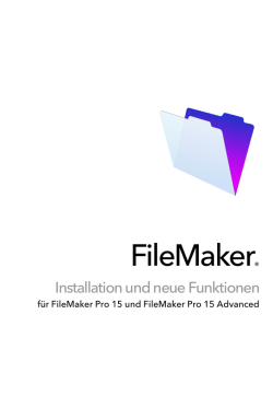 Handbuch &bdquo;Installation und neue Funktionen f&uuml;r