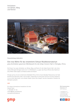 Eine neue B&uuml;hne f&uuml;r das renommierte Sichuan