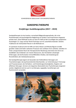 Dreijähriger Ausbildungszyklus