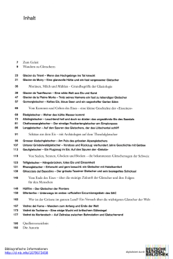 Inhaltsverzeichnis