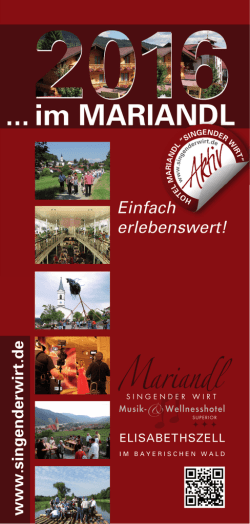 Jahresprogramm
