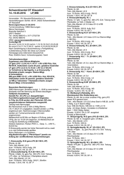 Ausschreibung 51. Pfingstturnier 2016