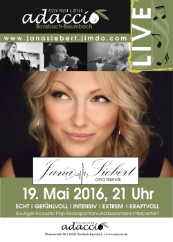 2016 05 19 Jana Siebert Plakat A3 NEU