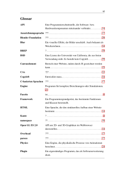 Glossar
