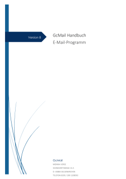 Handbuch Version 8