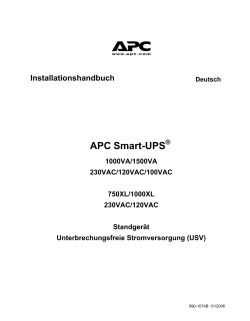 APC Smart-UPS - Kölbl Software