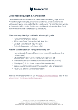 Handy-Aktion - FinanceFox