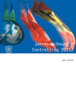 Jahresrechnung Lyss 2015