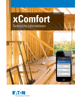 xComfort Technische Informationen 2014
