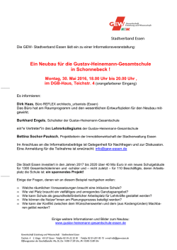 Neubau für die Gustav-Heinemann-Gesamtschule