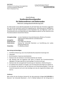 Dissertation Completion Grants