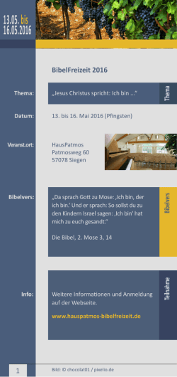 Informationsflyer