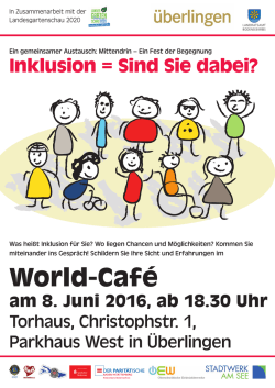 Plakat - &Uuml;berlingen